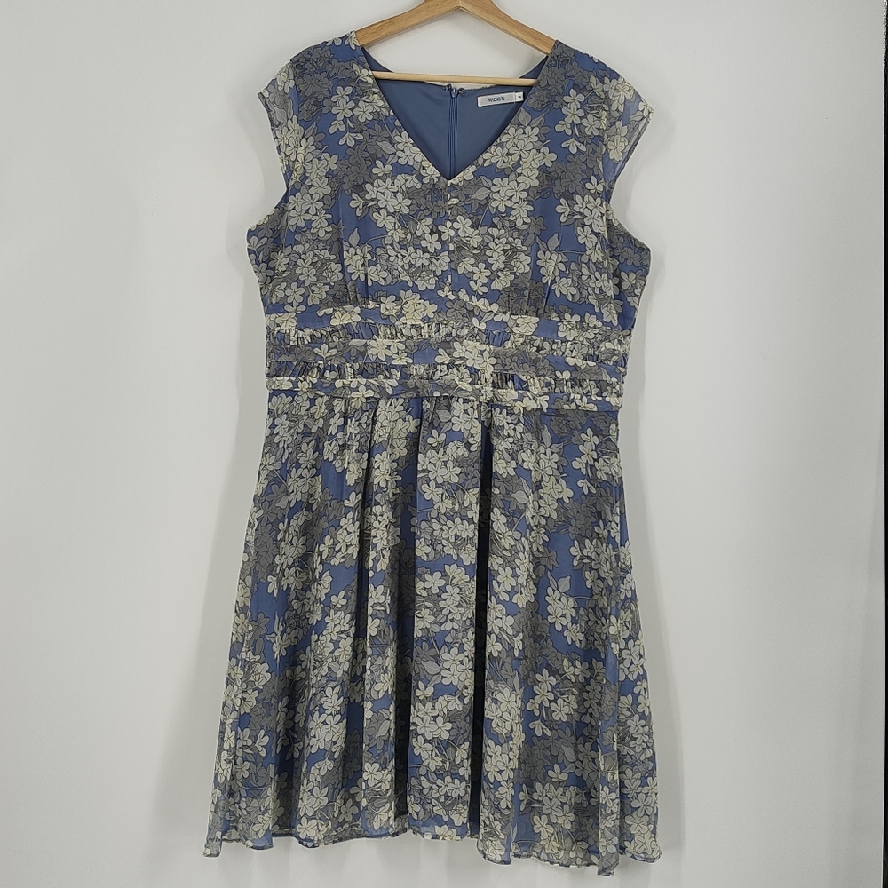 Ricki's | chiffon printed dress - Picture 2 of 6